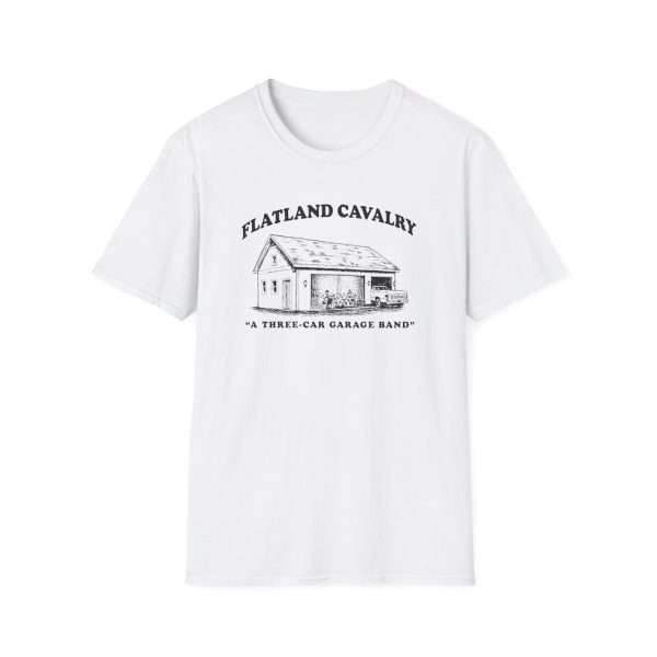 Flatland Cavalry Three Car Garage Unisex Softstyle T-Shirt