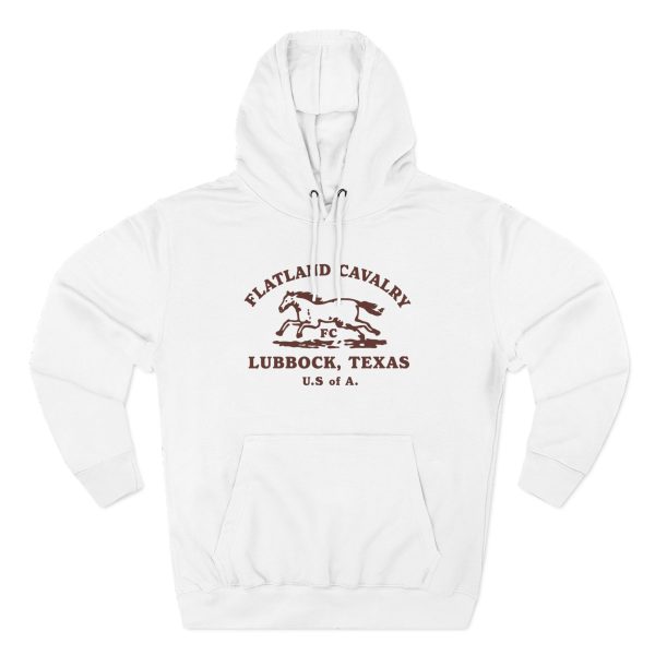 Flatland Cavalry Ivory Horse Three-Panel Fleece Hoodie