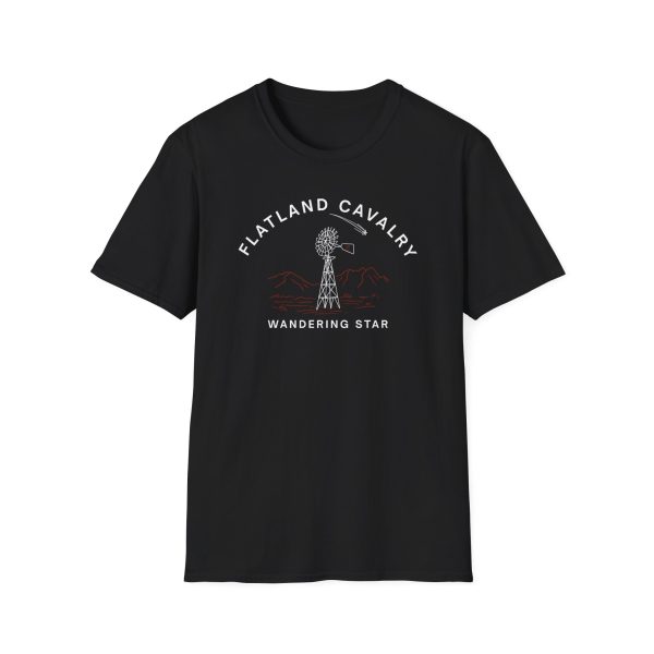 Flatland Cavalry Wandering Star Embroidered Unisex Softstyle T-Shirt