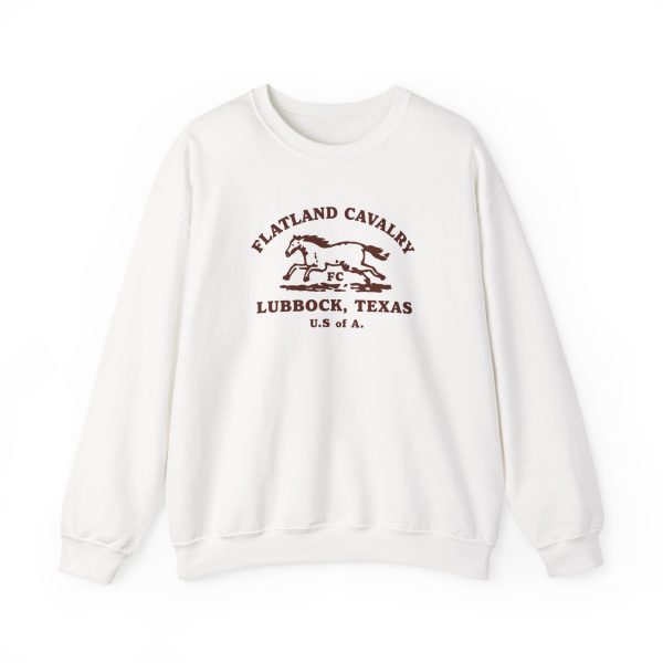 Flatland Cavalry Ivory Horse Unisex Heavy Blend™ Crewneck Sweatshirt