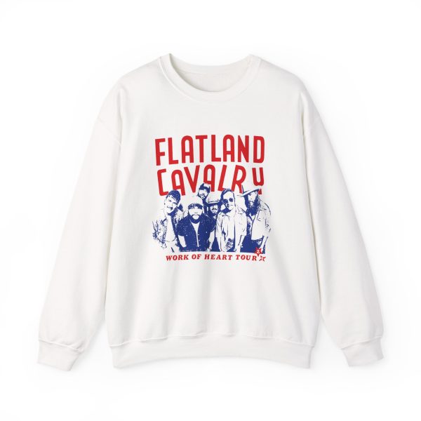 Flatland Cavalry Work of Heart Unisex Heavy Blend™ Crewneck Sweatshirt