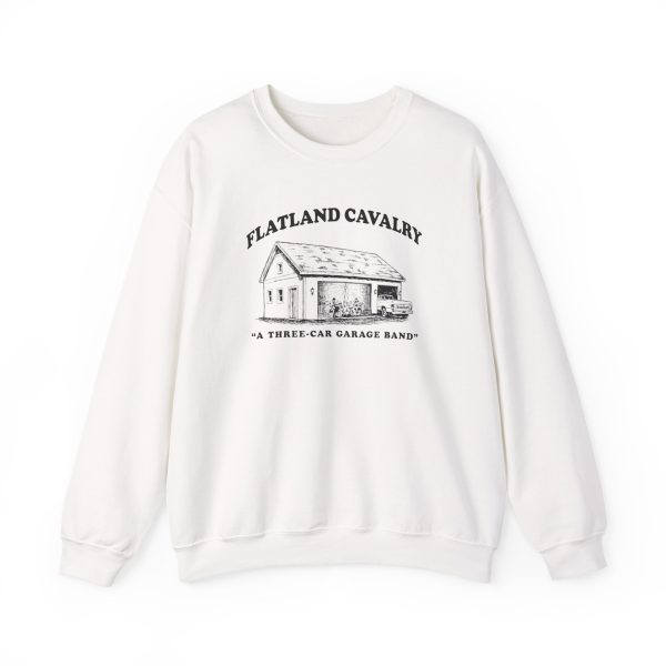 Flatland Cavalry Three Car Garage Unisex Heavy Blend™ Crewneck Sweatshirt