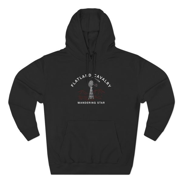 Flatland Cavalry Wandering Star Embroidered Three-Panel Fleece Hoodie