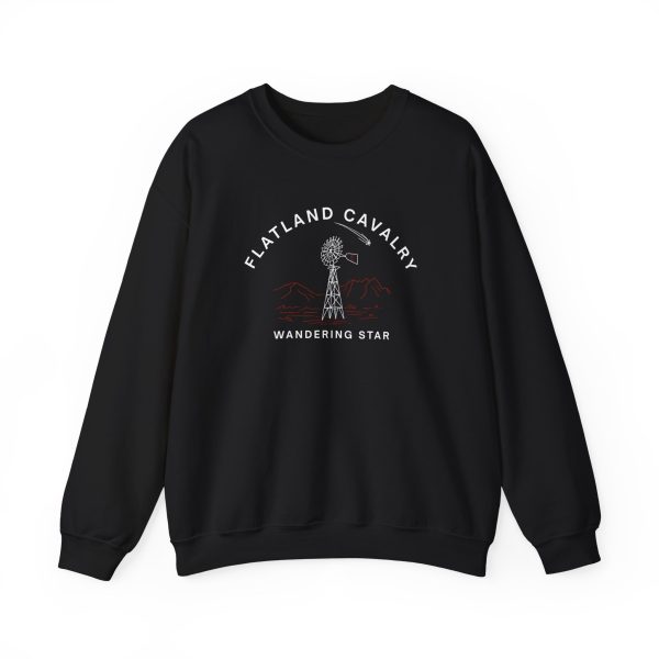 Flatland Cavalry Wandering Star Embroidered Unisex Heavy Blend™ Crewneck Sweatshirt