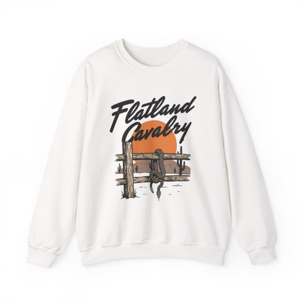 Flatland Cavalry Snake Unisex Heavy Blend™ Crewneck Sweatshirt