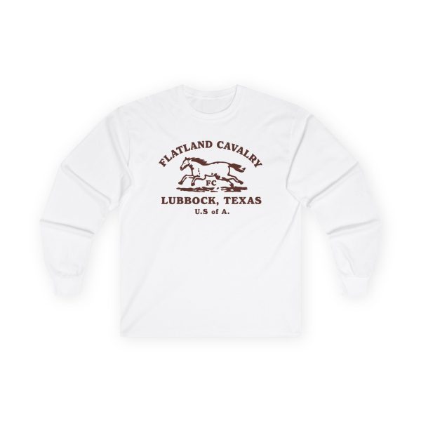 Flatland Cavalry Ivory Horse Unisex Ultra Cotton Long Sleeve Tee