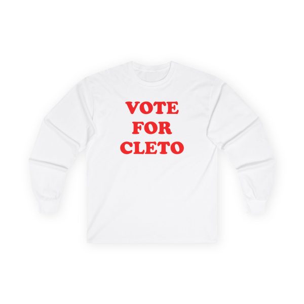 Flatland Cavalry Vote For Cleto Unisex Ultra Cotton Long Sleeve Tee