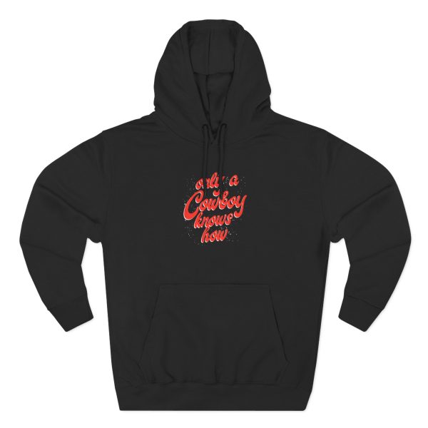 Flatland Cavalry Ladies Cowboy Knows How Three-Panel Fleece Hoodie