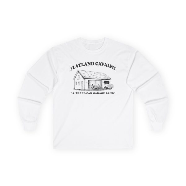 Flatland Cavalry Three Car Garage Unisex Ultra Cotton Long Sleeve Tee